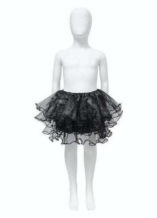 Пачка. юбка детская чёрная