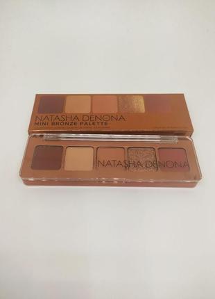 Роскошная палетка теней natasha denona mini bronze palette