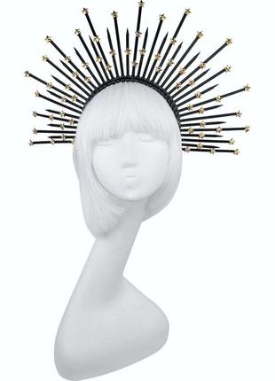 Обруч карнавальний superstar золотий