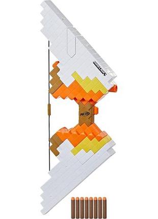 Бластер - лук nerf minecraft sabrewing motorized blaster bow экоупаковка