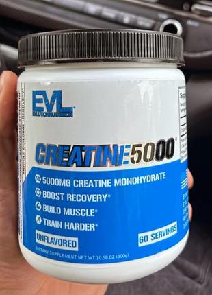 Креатин моногідрат, сша, creatine порошок, без добавок, 300 г