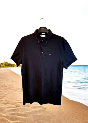 Мужская хлопковая футболка поло