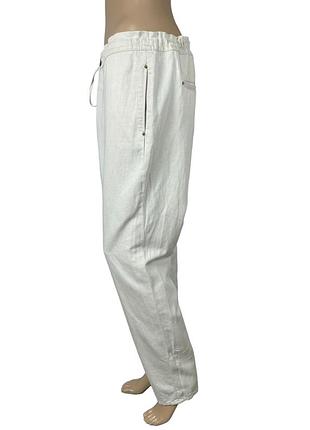 Лляні штани massimo dutti 2
