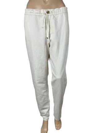 Лляні штани massimo dutti