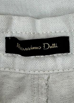 Лляні штани massimo dutti 6