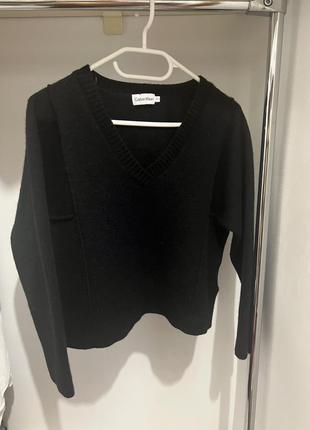 Укорочений светр calvin klein