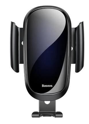 Тримач для телефону із затискачем у повітропровід baseus future gravity suyl-wl014 фото