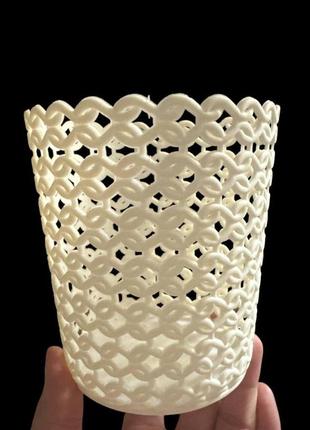 Підставка для пилок та пензлів для приладдя пластик ажур