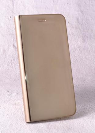 Чехол-книжка clear mirror для samsung galaxy s9 (g960) gold