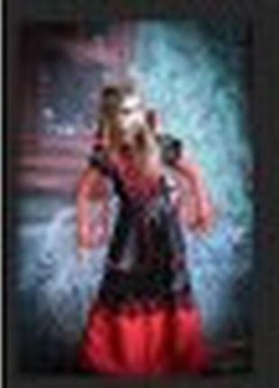 Вампірша. костюм дитячий карнавальний