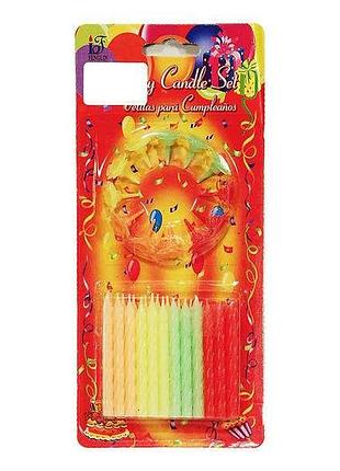 Набір з 24 свічок до дня народження