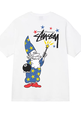 Футболка от бренда stussy
размеры на последней фотографии