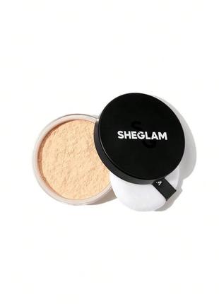 Розсипчаста пудра для обличчя sheglam baked glow setting powder-cappuccino 5.5 г