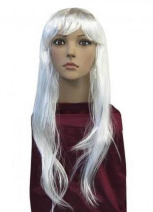 Парик ровный (белый)