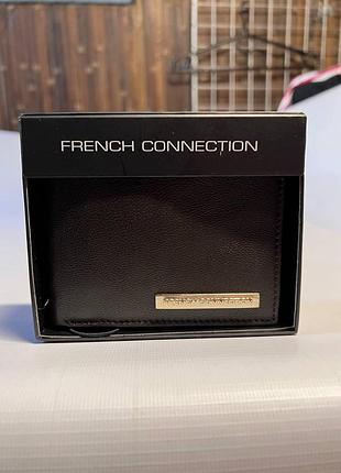 Гаманець оригінальний french connection classic кошельок унісекс leather новий портмоне casual подарунок