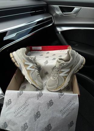 Чоловічі кросівки в стилі new balance 860v2 нью беленс / демісезонні / весняні, літні, осінні / шкіра, сітка / чорні, сірі, білі, сині
