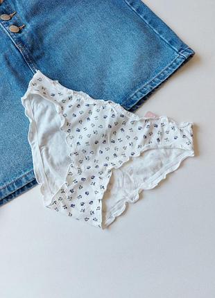 Слипы мятные с рюшами