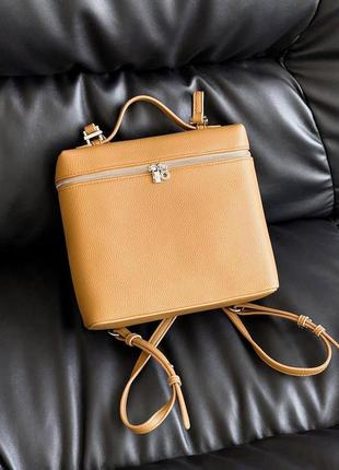Шкіряний рюкзак loro piana
