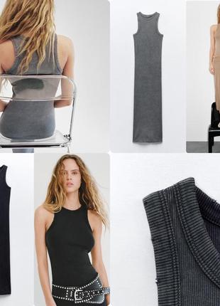 Платье, сарафан zara, тренд 2024 года