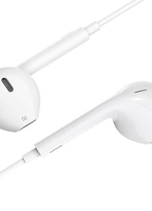 Навушники borofone bm56 original series earphones display set(20pcs) white