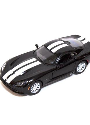 Автомодель легкова srt viper gts (2013) 5" kt5363fw, 1:36  (чорний)