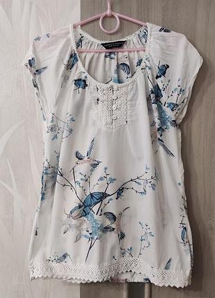 Льняная женская блузка dorothy perkins
