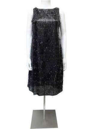 Платье блестящее синт. ткань