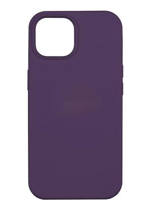 Чехол silicone case aa iphone 14 amethyst