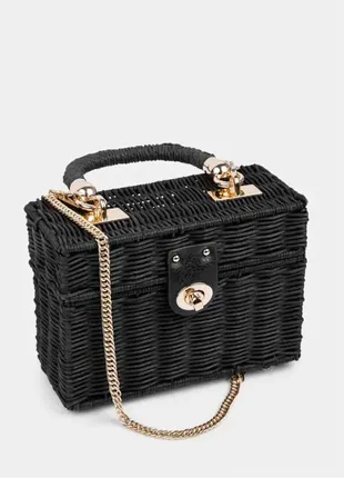 Сумка плетеная летняя zara