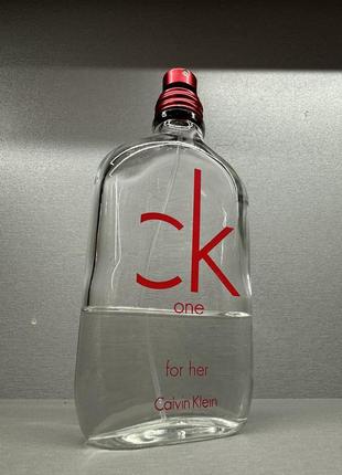Туалетна вода ck one red for her 5ml