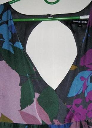 Яскраве плаття з натурального шовку