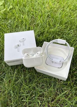 Навушники airpods pro 2 2023 + ios 16 найкраща та найякісніша luxary версія