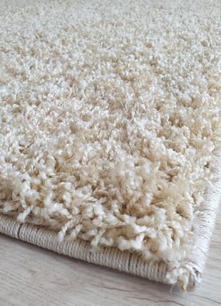 Ковер 1.2x1.7м с высоким ворсом fantasy beige 12500/11