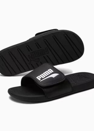 Шльопанці чоловічі оригінал puma cool cat v регулювання липучка