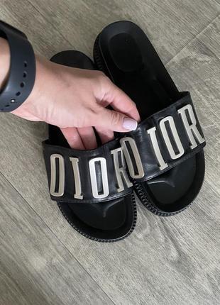 Шлепки dior