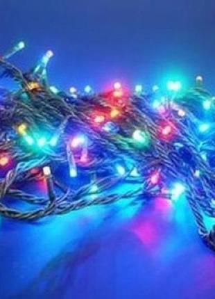 Гірлянда світлодіодна led 300 мультиколор