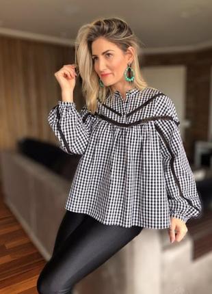 Блуза котонова zara
