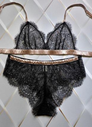Шикарный комплект белья alice temperley )))шелк)))размер s