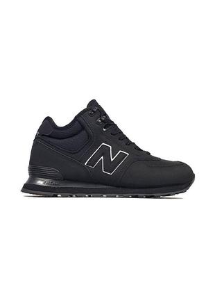 New balance 574 ❄ fur❄️ •black white• 43