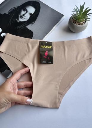 Бесшовные трусики слипы микрофибра с проклеенными краями😊