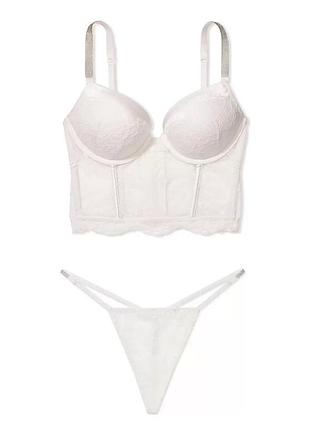 Комплект victoria’s secret с камнями двойной пуш ап bombshell набор виктория сикрет6 фото
