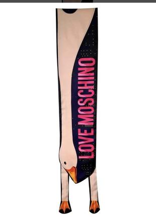 Шарф на сумку moschino love оригінал