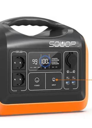 Портативна зарядна станція souop upp-1200/1200вт/992 вт.ч/lifepo4