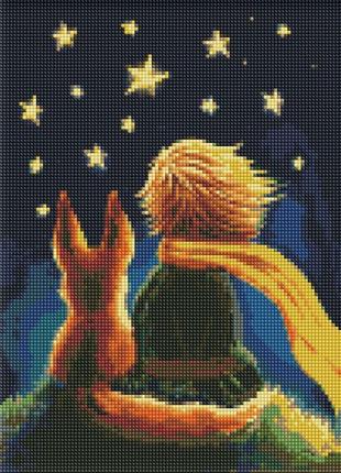 Алмазная мозаика "сказочные друзья" amo7584 30х40см