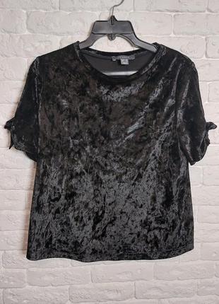 Фірмова велюрова блуза футболка