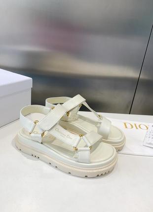 Босоножки в стиле christian dior