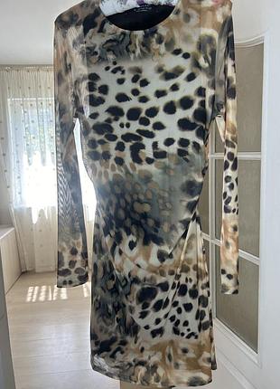 Сукня леопард  primark