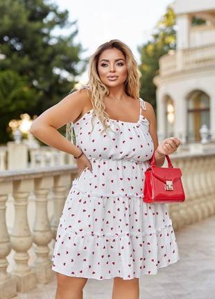 Сверхлегкий женский летний сарафан из муслина