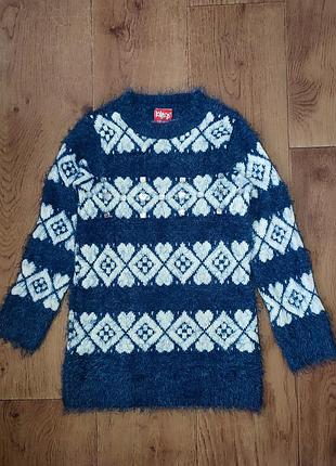 Джемпер мирер для девочки 5-7р lolitop