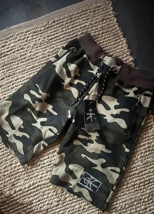 Шорти камуфліровані в стилі armani